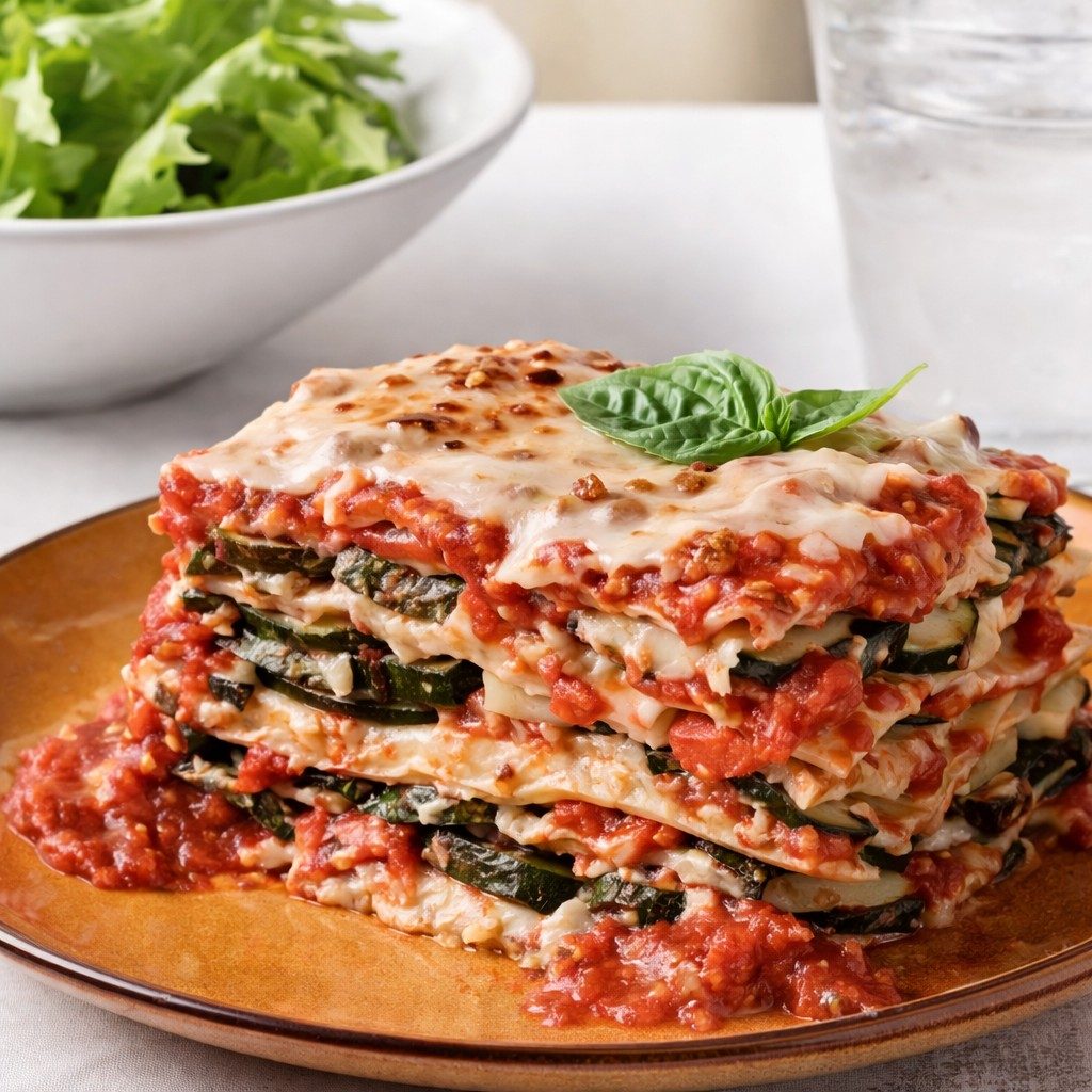 Homemade Veggie Lasagna.