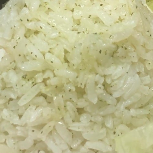 Cilantro White Rice Dinner.