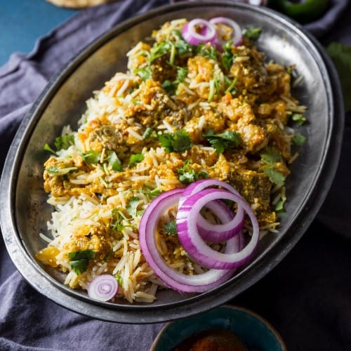 Vegetable Briyani.