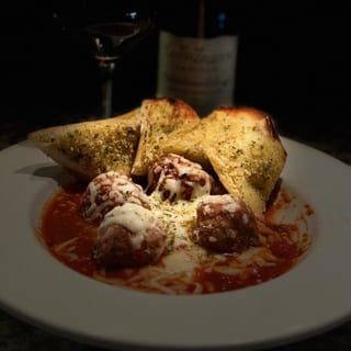 4 Meatballs in a Bowl