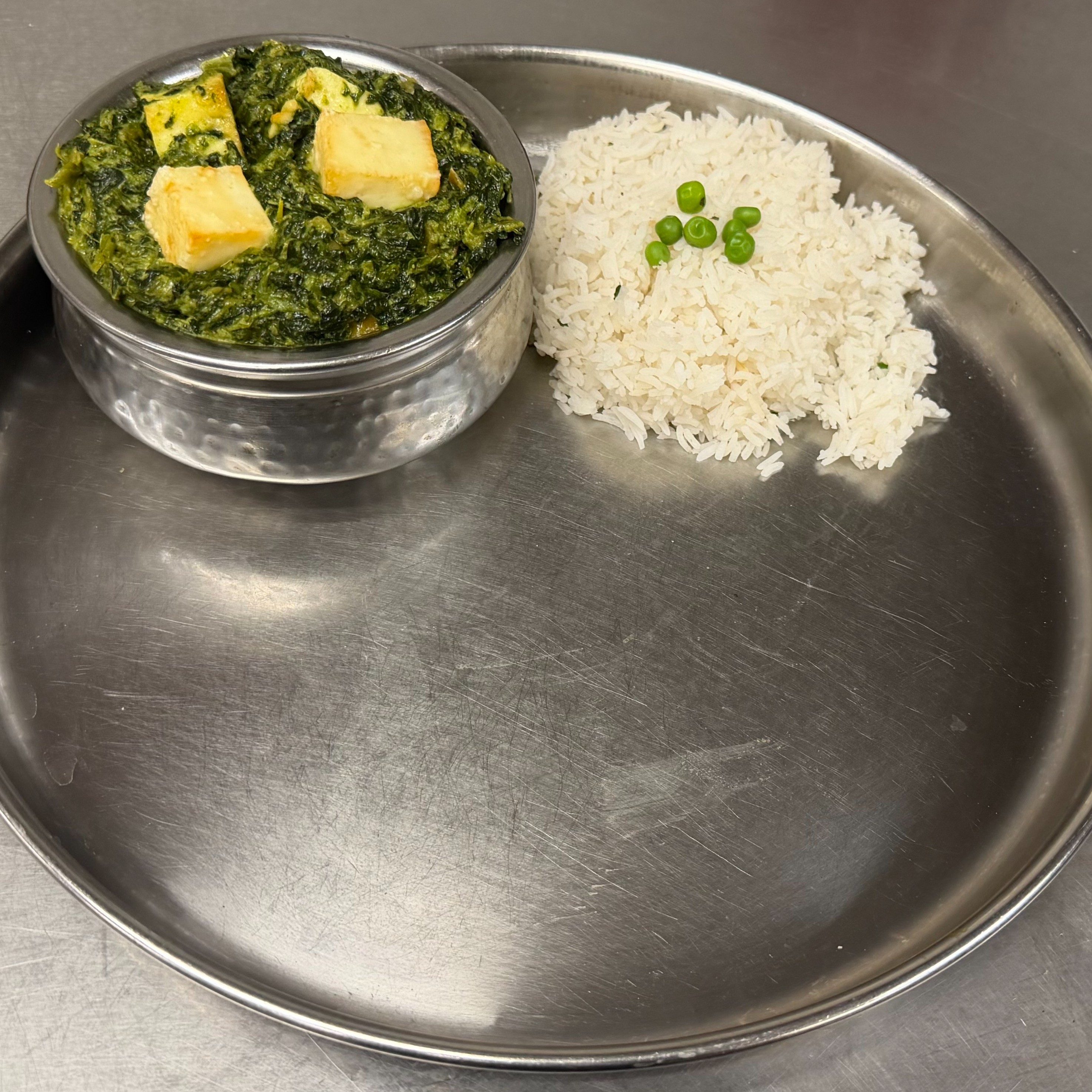 Saag Paneer.