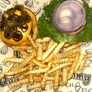 Jalapeno Business Burger