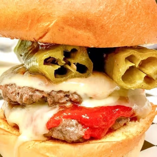 Diavlo Steak Burger.