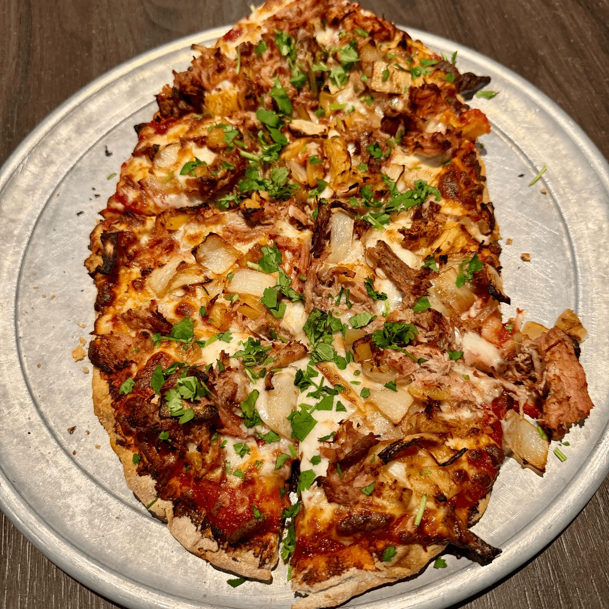 Big Kahuna Flatbread.