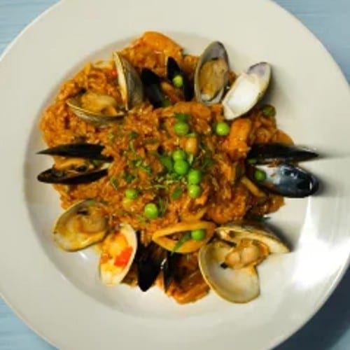 Arroz Con Mariscos.