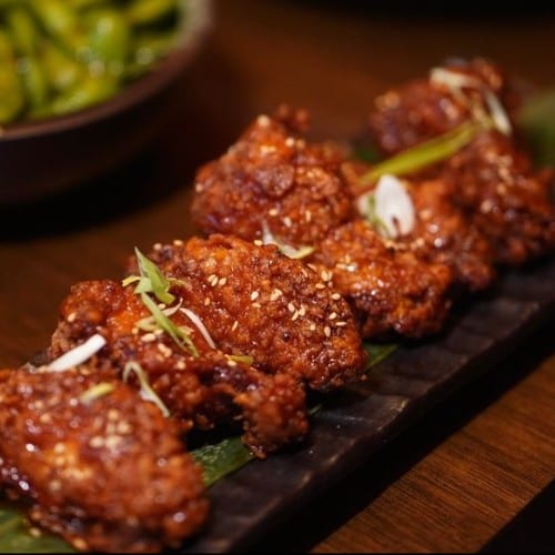 KOREAN FRIED CHICKEN.