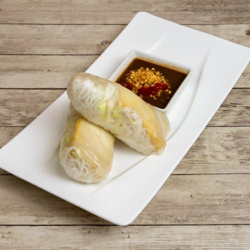 Vegetable Spring Rolls.