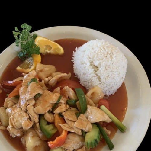 Sweet & Sour (LUNCH).