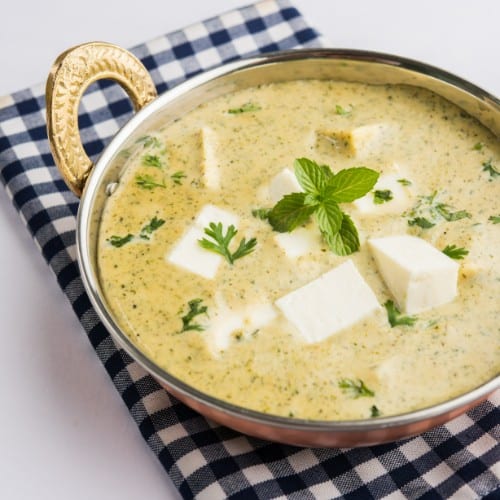 Methi Malai Paneer.
