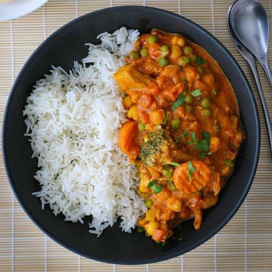 Veggie Curry & Rice.