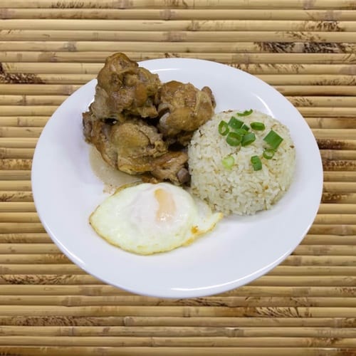 CHICKEN ADOBOSILOG.