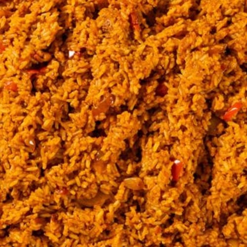Jollof Rice (No Meat).
