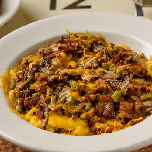 Low-Carb Scramble Bowl.