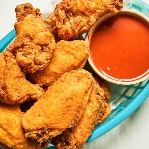 Crispy Chicken Wings.