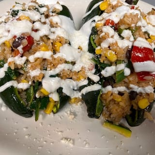 Poblanos Ranchero Dinner 