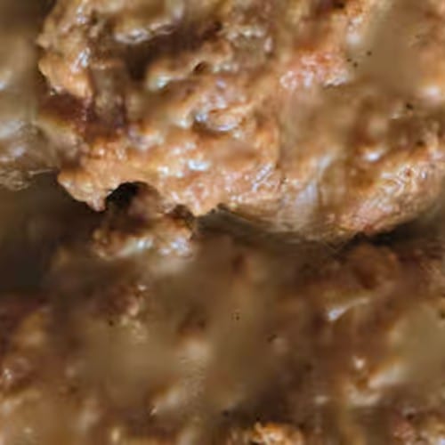 Smothered Chicken Dinner.