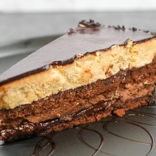Cheesecake de Chocolate.