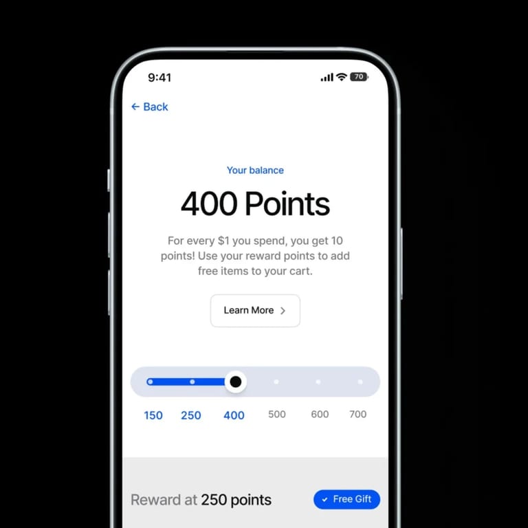 Online Loyalty Program: Join & Save