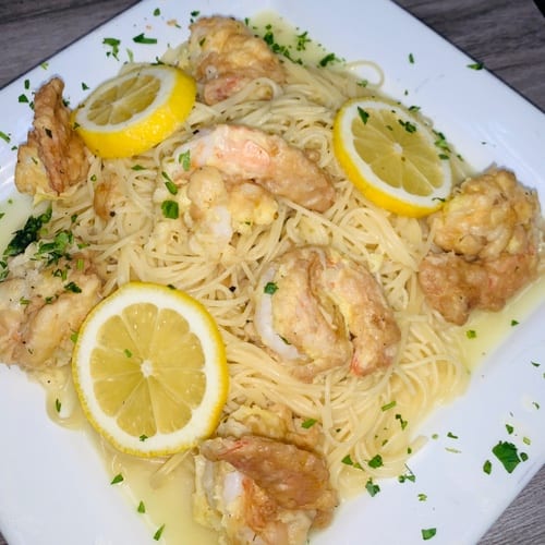 Shrimp Francese (Entree).