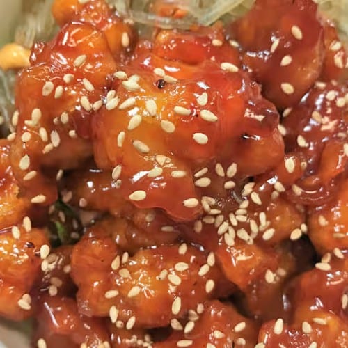 Sweet and Sour Chicken (Cup Bap).