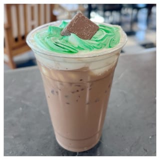 Dubai Chocolate Pistachio Latte, Hot or Iced