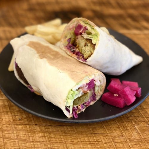 Falafel Sandwich.