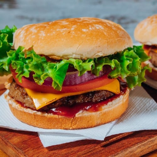 Backyard BBQ Burger.