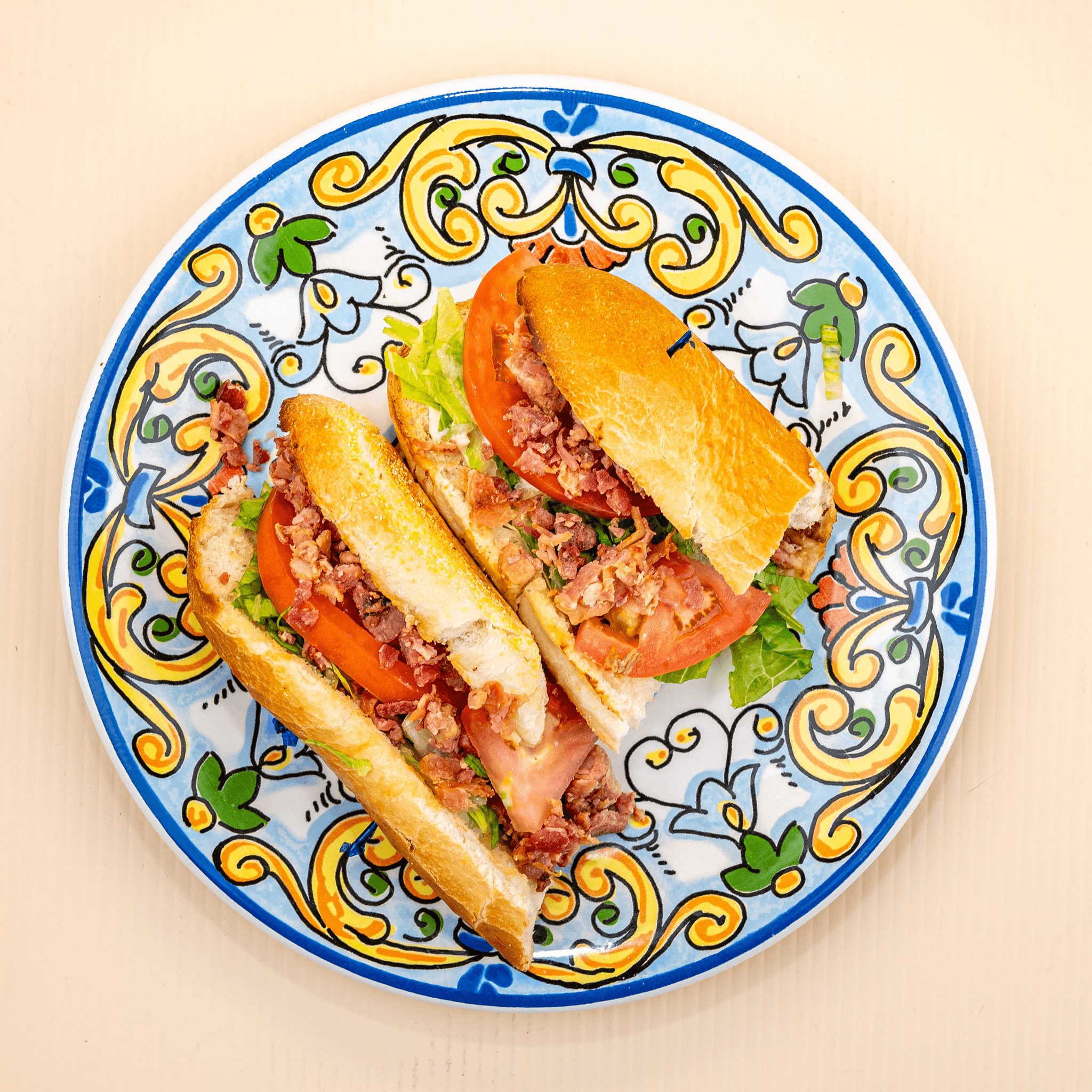 BLT (Bacon, Lettuce, Tomato) Hero.