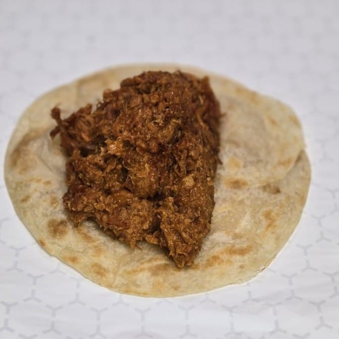Classic Chicharron Taco.