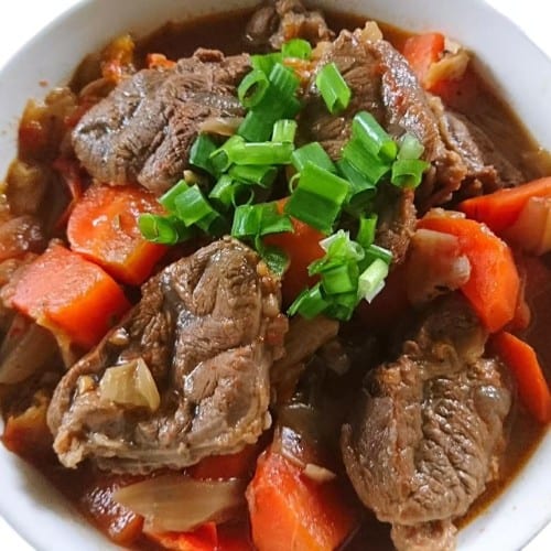 Beef Stew Sha Guo Lunch.