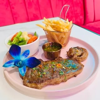 New York Steak 8oz With Chimichurri