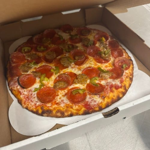 Lunch Medium 3 Topping Pizza 12".