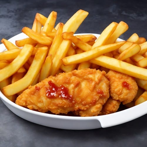 Chicken Fingers & French Fries.