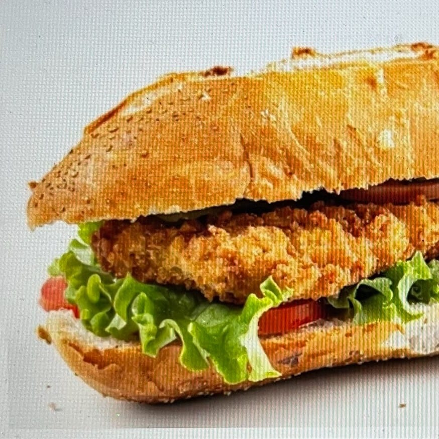 Chicken Cutlet Parmigiana Hero.