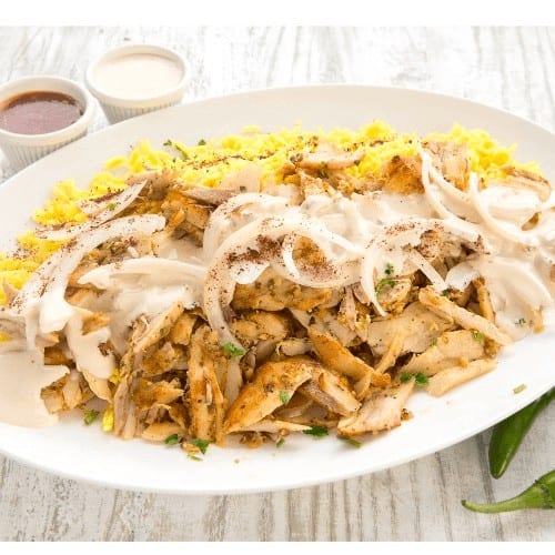 Chicken Shawarma Platter.