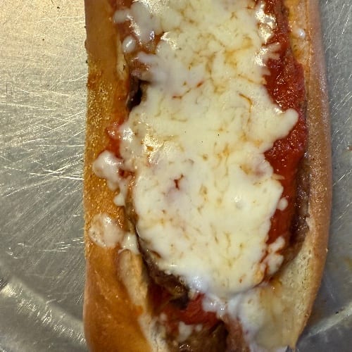 Eggplant Parmigiana Sub.