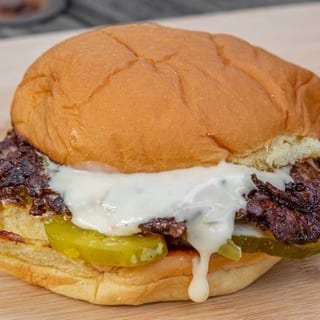 Queso Burger Double