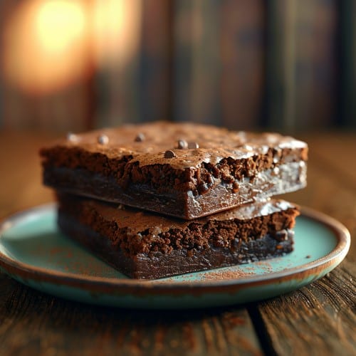 Mexican Chocolate Brownies.