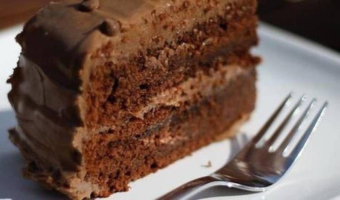 Triple Chocolate Cake.