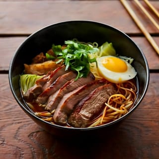 P4. Rare, Welldone, Flank, Skirt Flank Noodle Soup (T,C,N,V)
