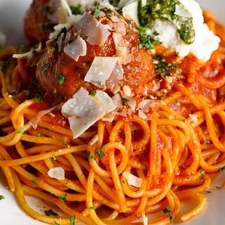 Spaghetti and Meatballs