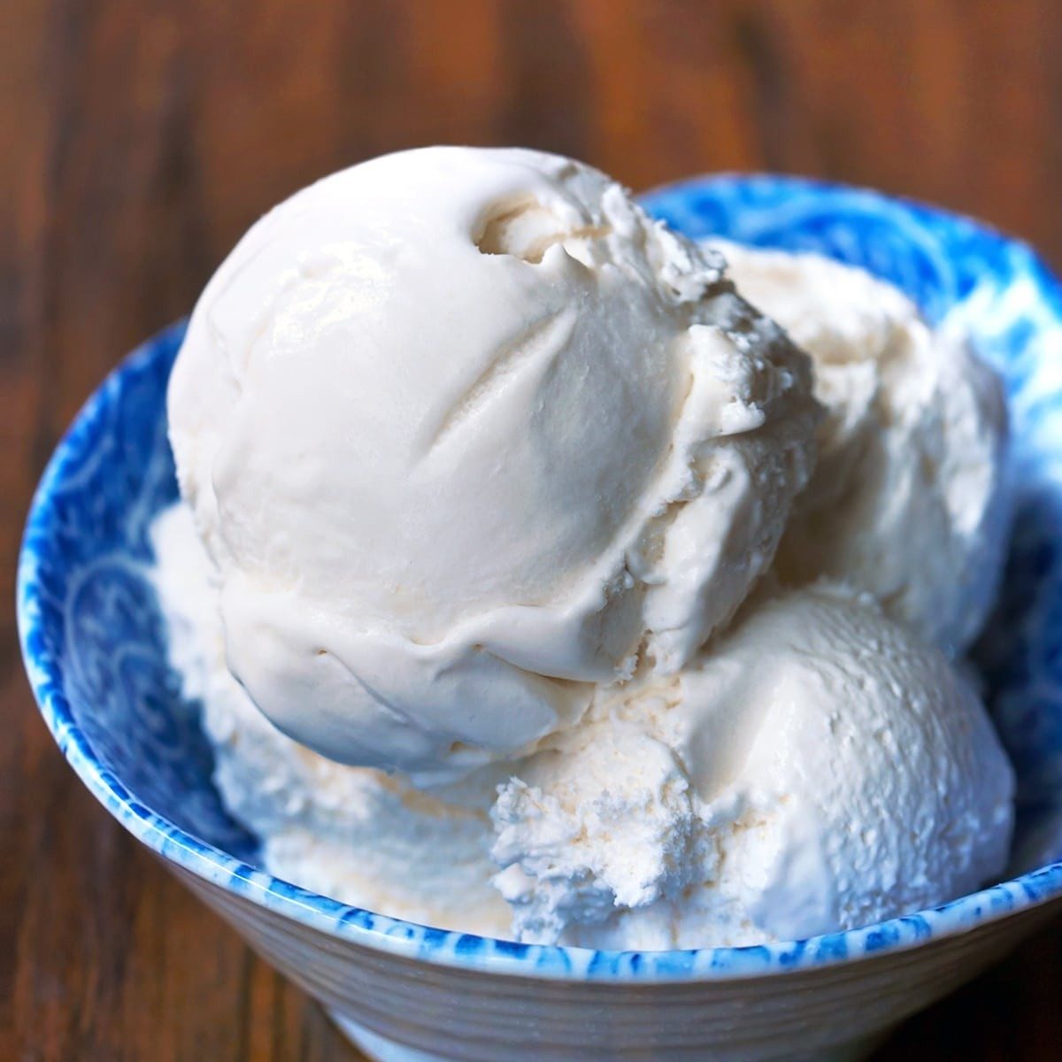 Coconut Ice Cream.