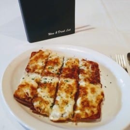 Garlic Cheese Bread.