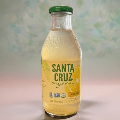 Santa Cruz Organic Lemonade.