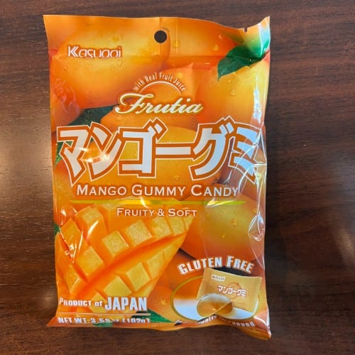 Frutia Mango Gummy Candy.