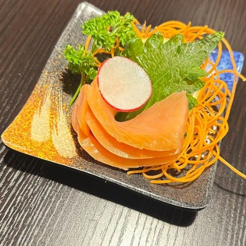 Smoked Salmon Sashimi (3)🐟.