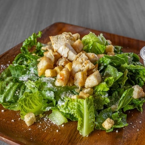 Grilled Chicken Caesar Salad.