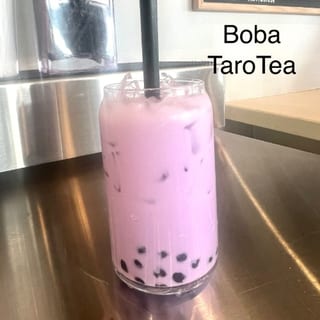 Boba Taro Tea