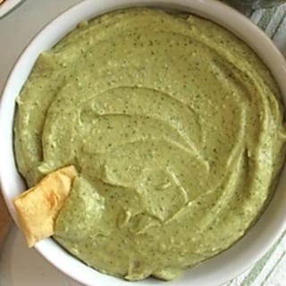 Cilantro Jalapeño Hummus