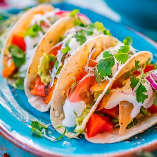 Tacos De Pescado (Fish Tacos).